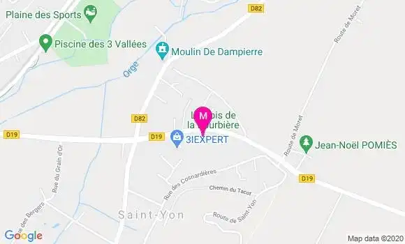 Localisation Dr Michel Bessis