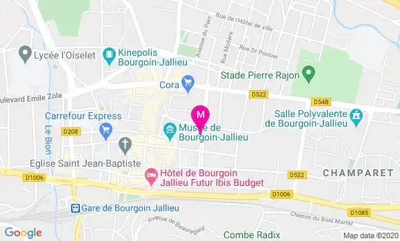 Localisation Dr Guy Rolachon