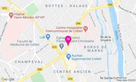 Localisation Dr Jean Pierre Castelneau