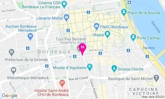 Localisation Dr Marc Frioux