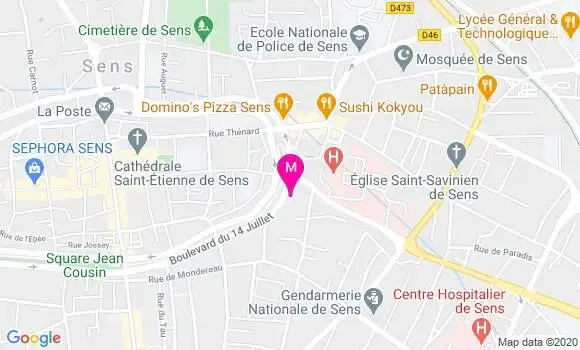 Localisation Dr Christian Viale