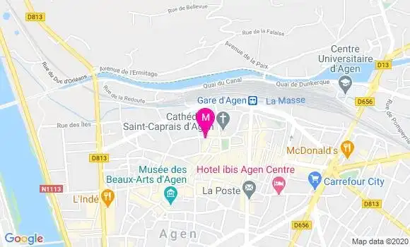 Localisation Dr Pierre Rouquette