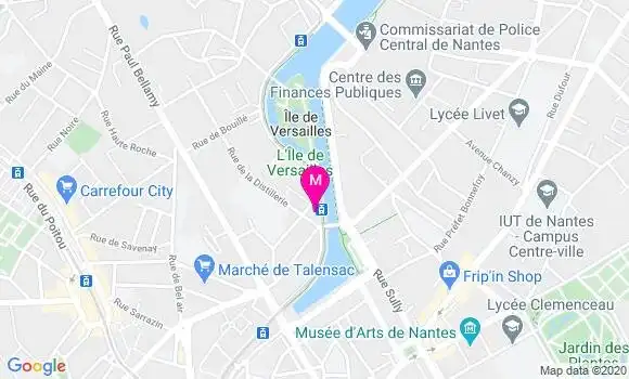 Localisation Dr Sophie Le Plain Legaud