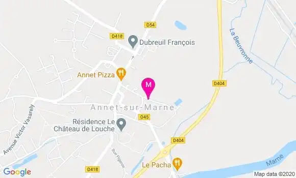 Localisation Dr Jean Pierre Bled