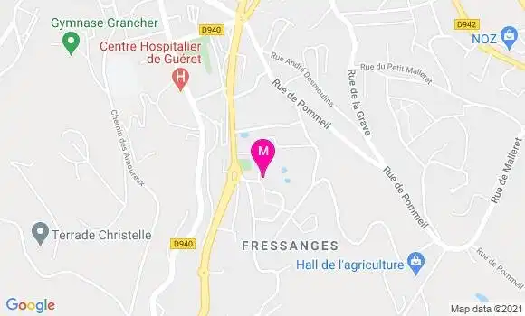 Localisation Dr Delphine Larroque