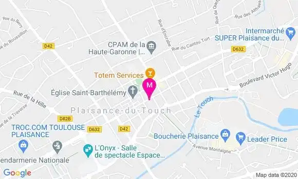 Localisation Dr Fabien Lasue