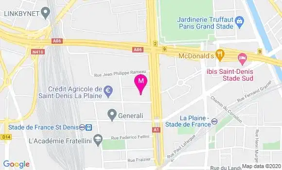 Localisation Dr Patrick Cubizole