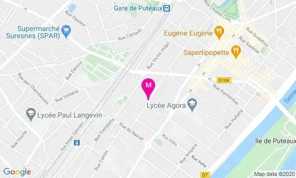 Localisation Dr Brigitte Hanen