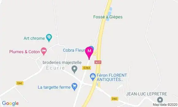 Localisation Dr Jean Michel Acheré