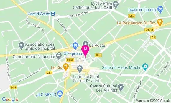 Localisation Dr Eric Colignon
