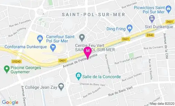 Localisation Dr Damien Rouneau