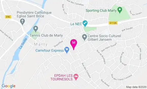 Localisation Dr Florence Goutin