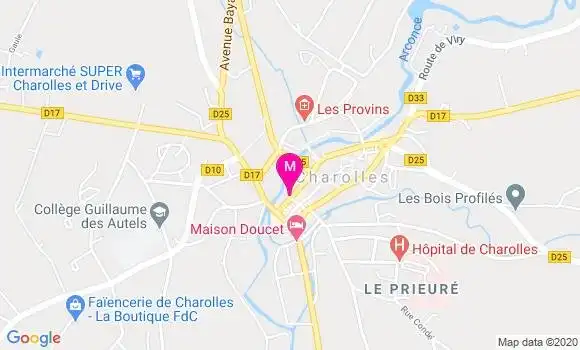 Localisation Dr Patrice Maily