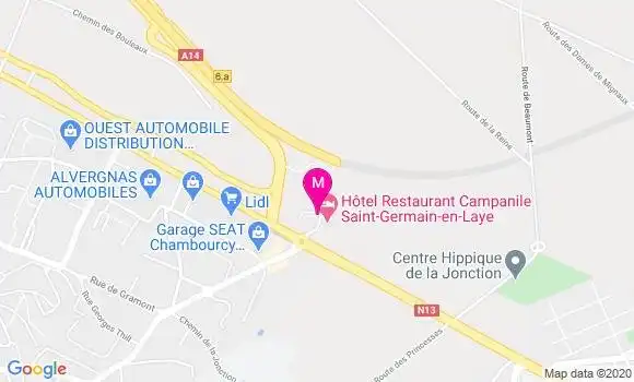 Localisation Dr Eric Sauvage