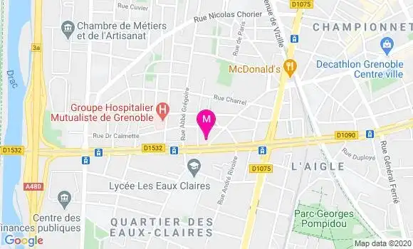 Localisation Dr Michel Massiah