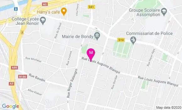 Localisation Dr Jean Jacques Benhaim