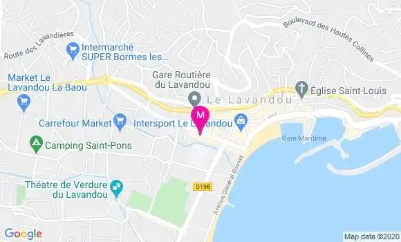 Localisation Dr Bruno Hennion