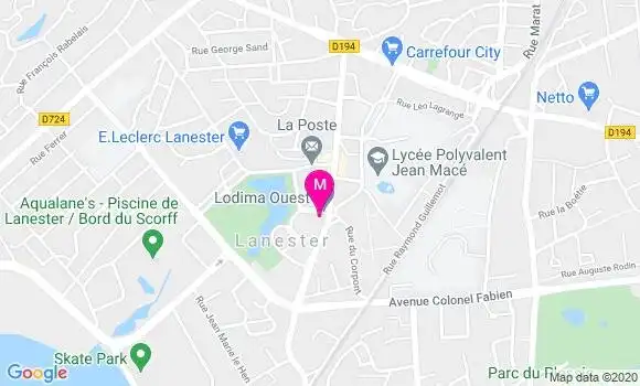 Localisation Dr Xavier Grillot
