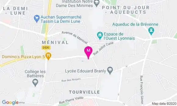 Localisation Dr Claire Eribon Mangot