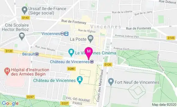 Localisation Dr Paul Lestang