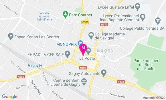 Localisation Dr Corinne Schvan