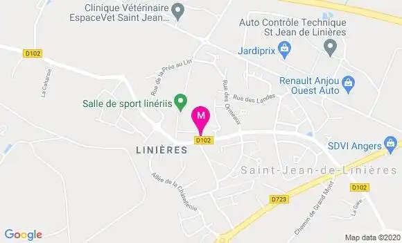 Localisation Dr Marie Cécile Roger