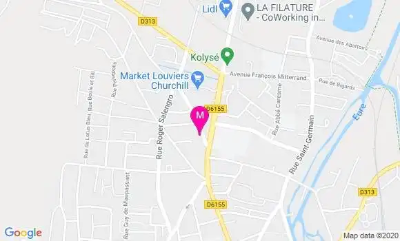 Localisation Dr Nathalie Souchet