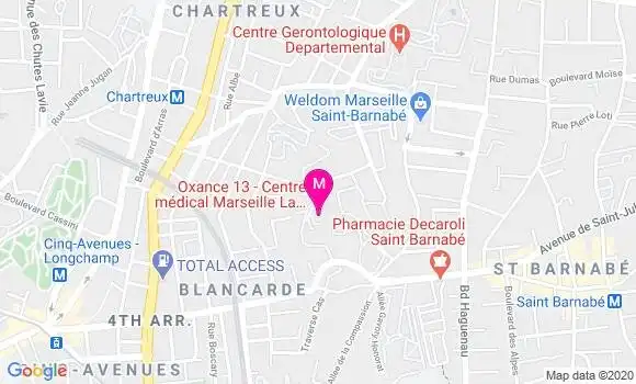 Localisation Dr Alain Michelesi