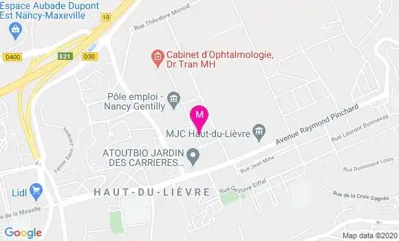 Localisation Dr Jean Yves Gerin