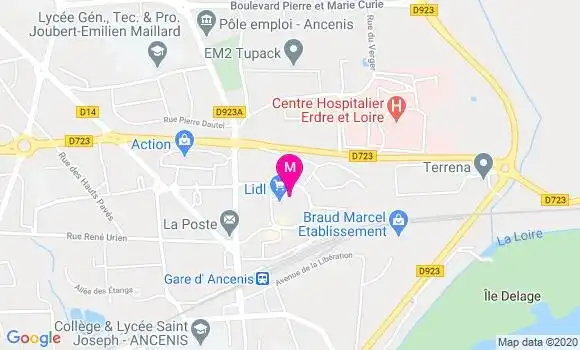 Localisation Dr Eric Pigeon
