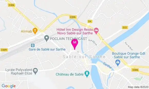 Localisation Dr Jean Michel Foucher