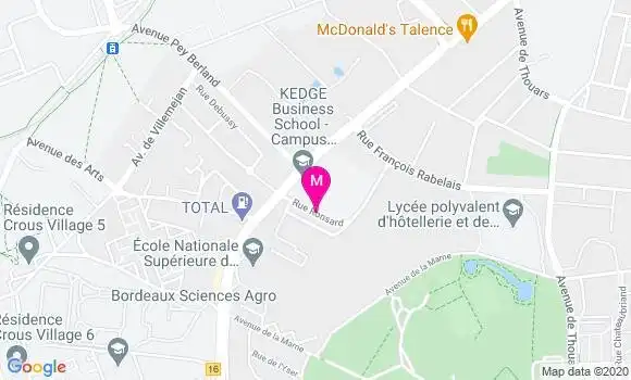 Localisation Dr Caroline Michas