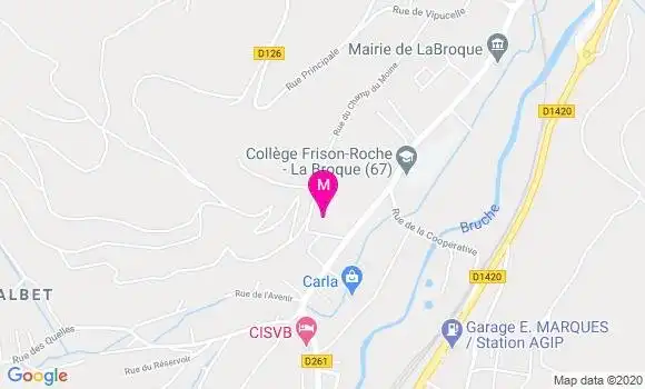Localisation Dr Jean Linck