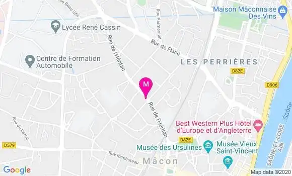 Localisation Dr Gilles Mauduit