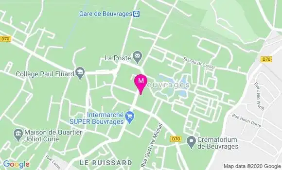 Localisation Dr Jérôme Hamm