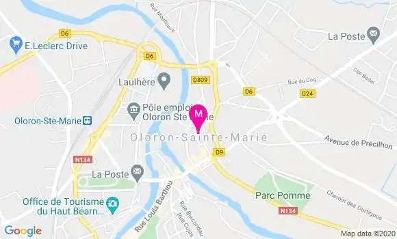 Localisation Dr Eric de Groote