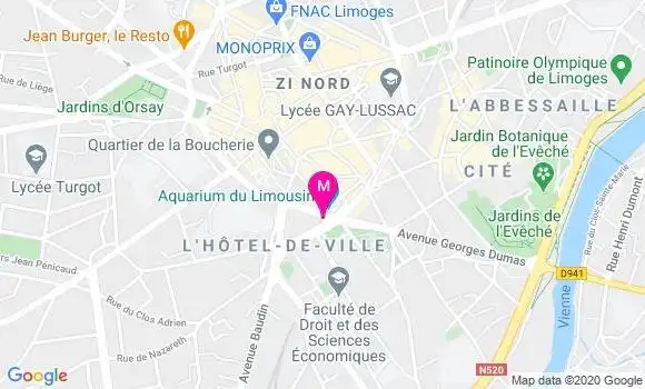 Localisation Dr Christine Robert Lang