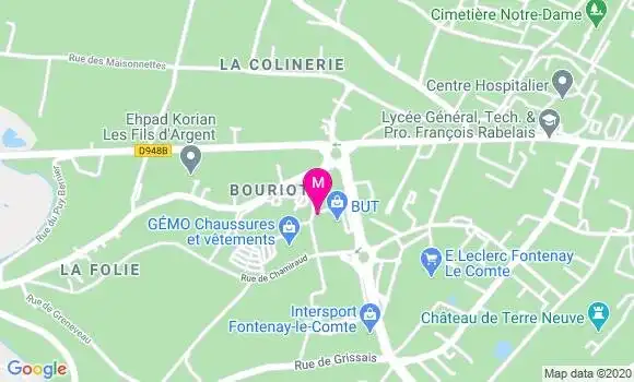 Localisation Dr Jacques Legroux