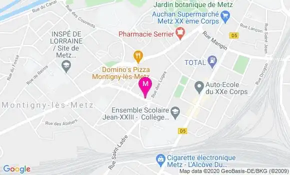 Localisation Dr François Gourdon