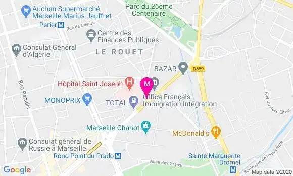 Localisation Dr Caroline Tronconi