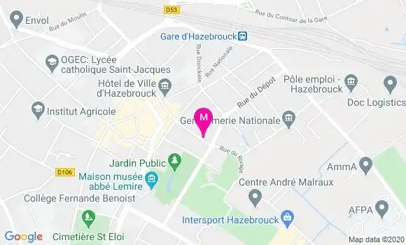 Localisation Dr Yves Baclet