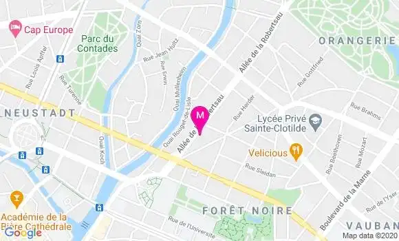 Localisation Dr Georges Reuter