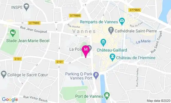 Localisation Dr Thierry Tureau