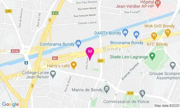 Localisation Dr Jean Baptiste Louison