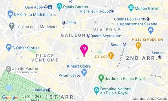 Localisation Dr Claudine Offenstadt