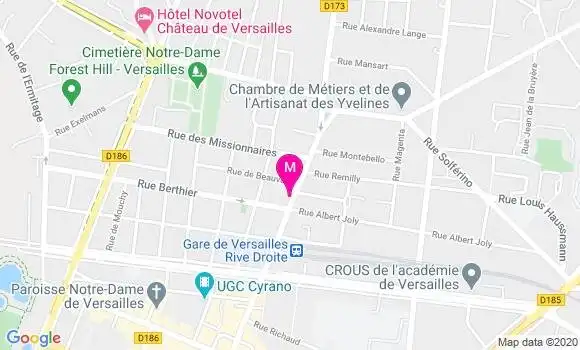 Localisation Dr Thierry Monfort
