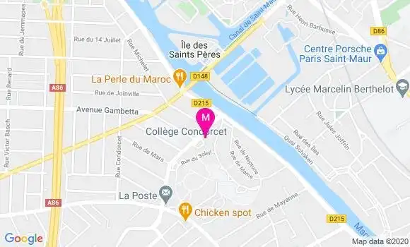Localisation Dr Pascal Belissa