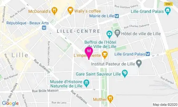 Localisation Dr Yves Dejobert