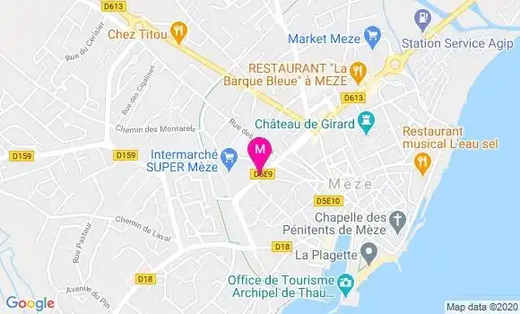 Localisation Dr Franck Laveau