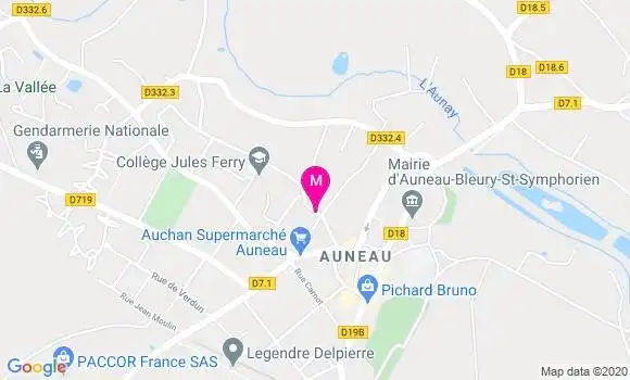 Localisation Dr Martine Chevolleau Komiwes